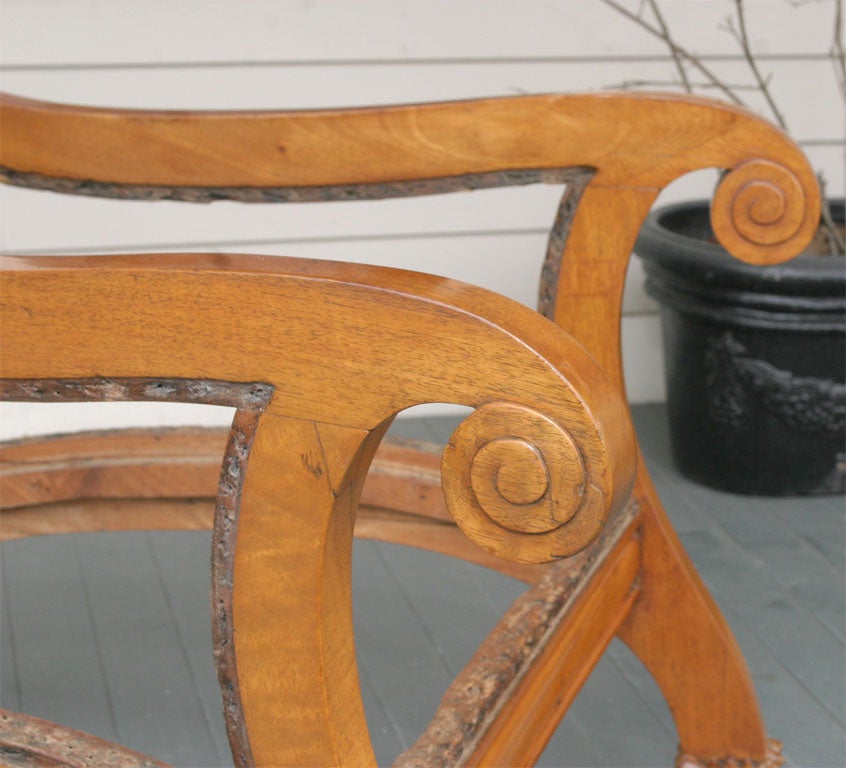 XIXe siècle Grande chaise classique ou Empire en vente