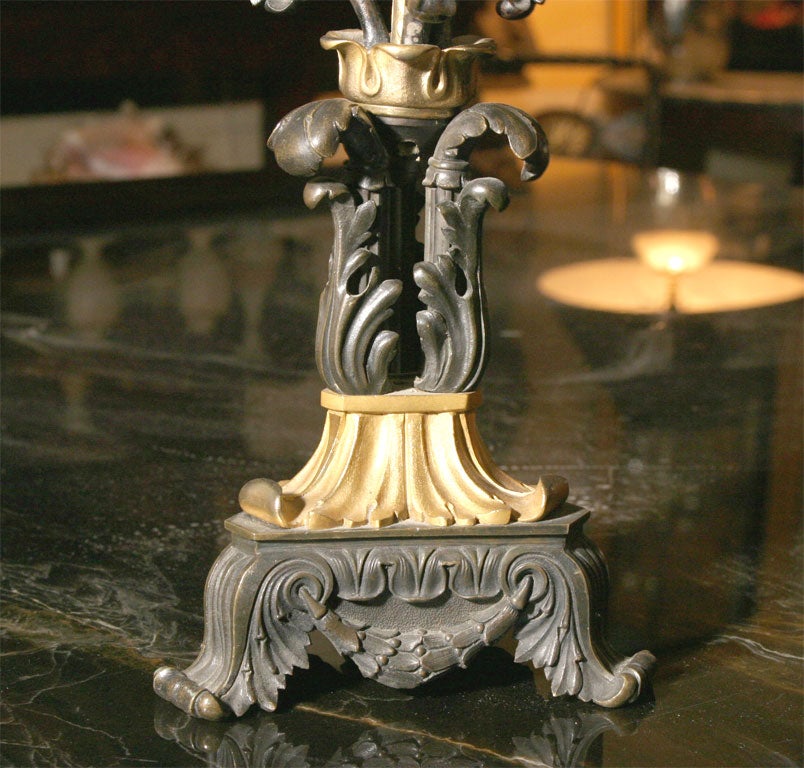 XIXe siècle Paire de lampes bouillotte Louis Phillipe en vente