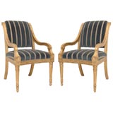 Pair - NeoClassic Arm Chairs (GMD#1756-B)