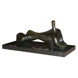 Henry Moore bronze sculpture