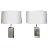 PAIR OF TABLE LAMPS BY BARBIER