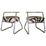 Art Deco Zebra Chairs