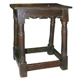 An English Oak Small Table An English Oak Small Table