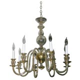 #3805 Eight Arm Murano Glass Chandelier
