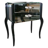 1940's Mirrored Side Table