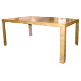 Dining Table in Olive Burl by Roger Sprunger for Dunbar