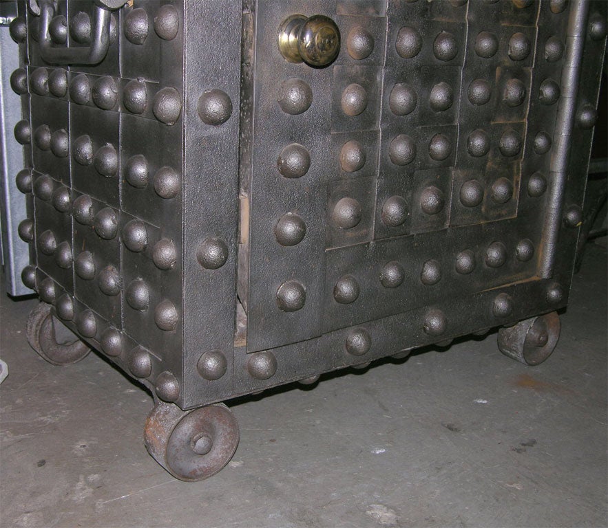 Giant Industrial Hobnail Safe 2