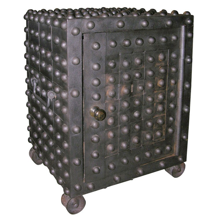 Giant Industrial Hobnail Safe