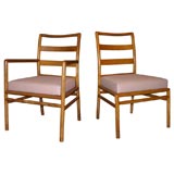set of 10 dining chairs by Robsjhon Gibbings
