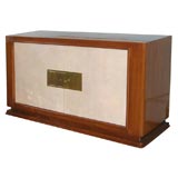 Jacques Adnet parchment sideboard