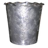 Vintage Aluminum Wastebasket  from Wendell August Forge