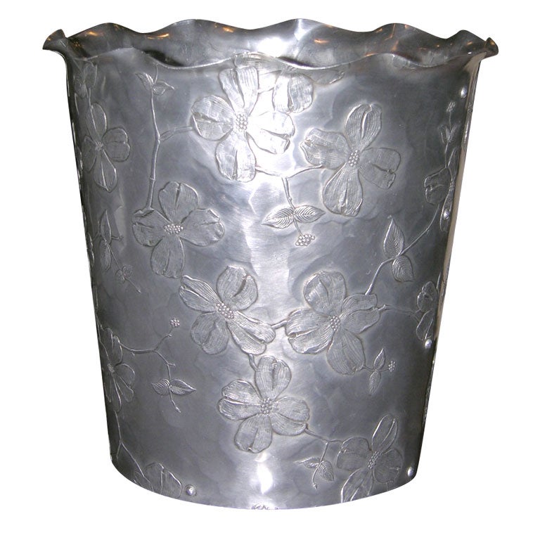 Aluminum Wastebasket  from Wendell August Forge