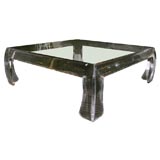 Used Ming Lucite Cocktail Table