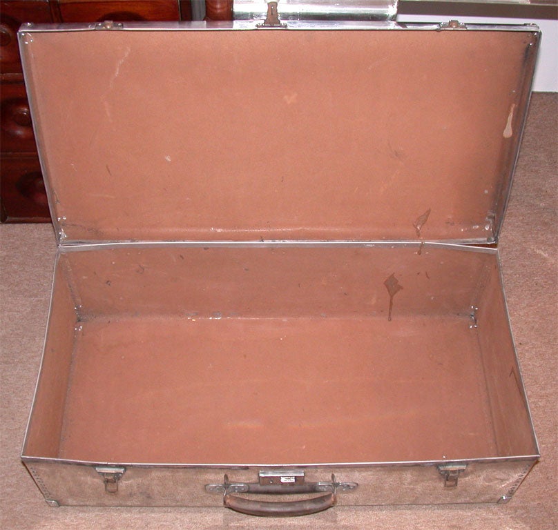 Vintage Aluminum Aircraft Luggage 3