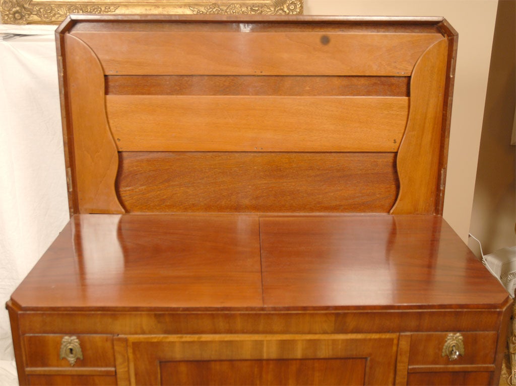 Louis XVI Period Dutch Chest that opens into a sideboard w/ sink at 1stDibs