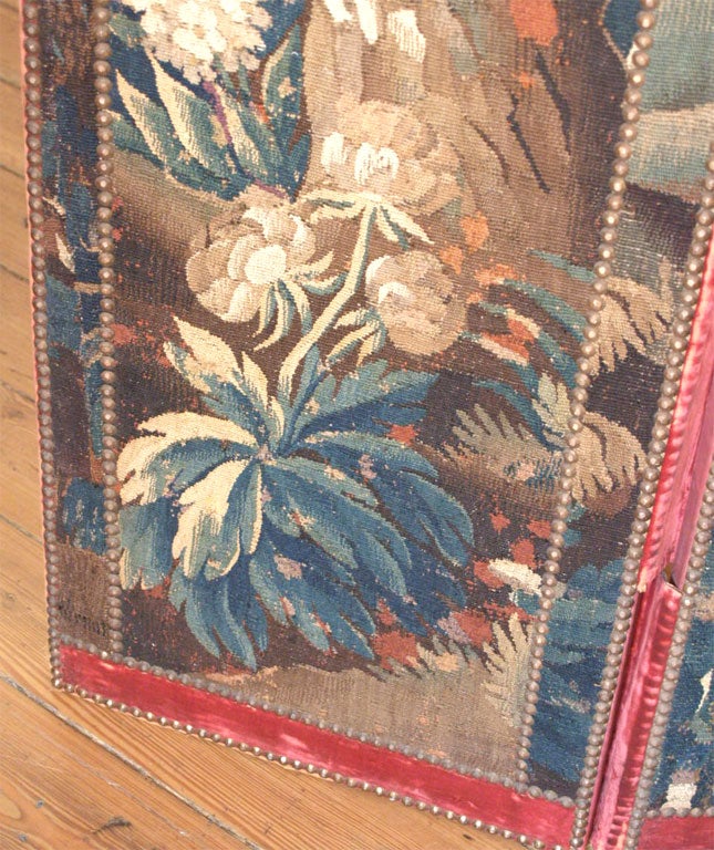 Verdure tapestry as folding screen 1