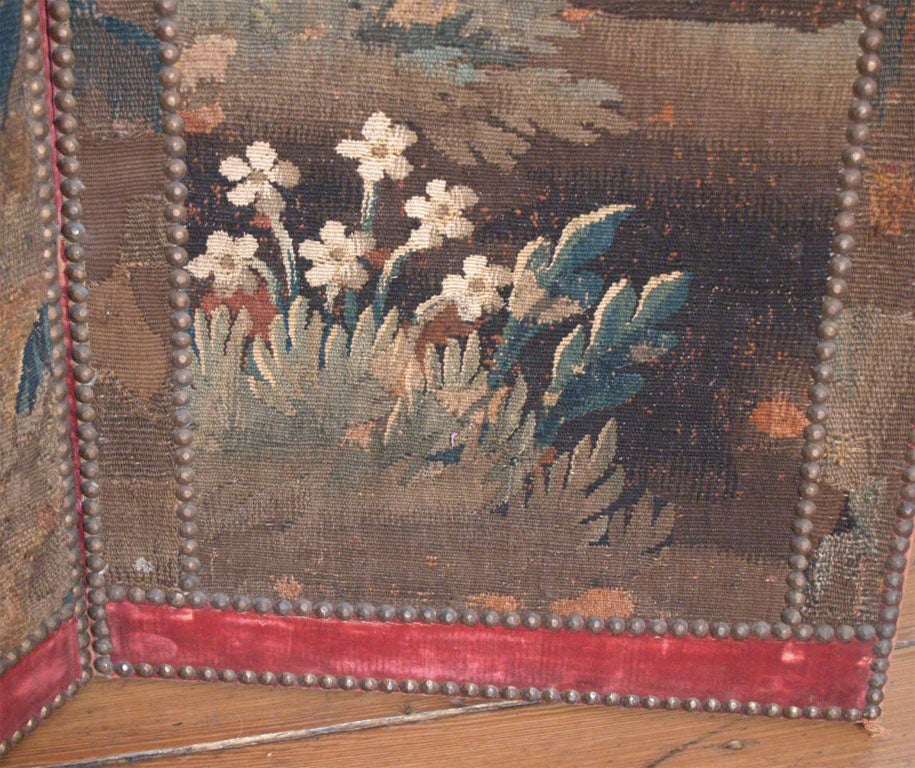Verdure tapestry as folding screen 3