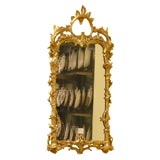 Giltwood Mirror in Rococo Style, c. 1880