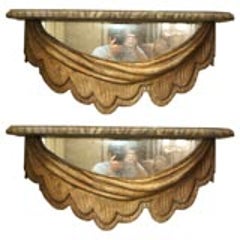 19th Century Italian Giltwood Brackets 2