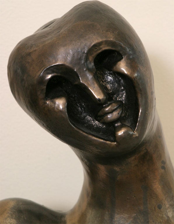 American Modernist Sculpture  signed Shultz