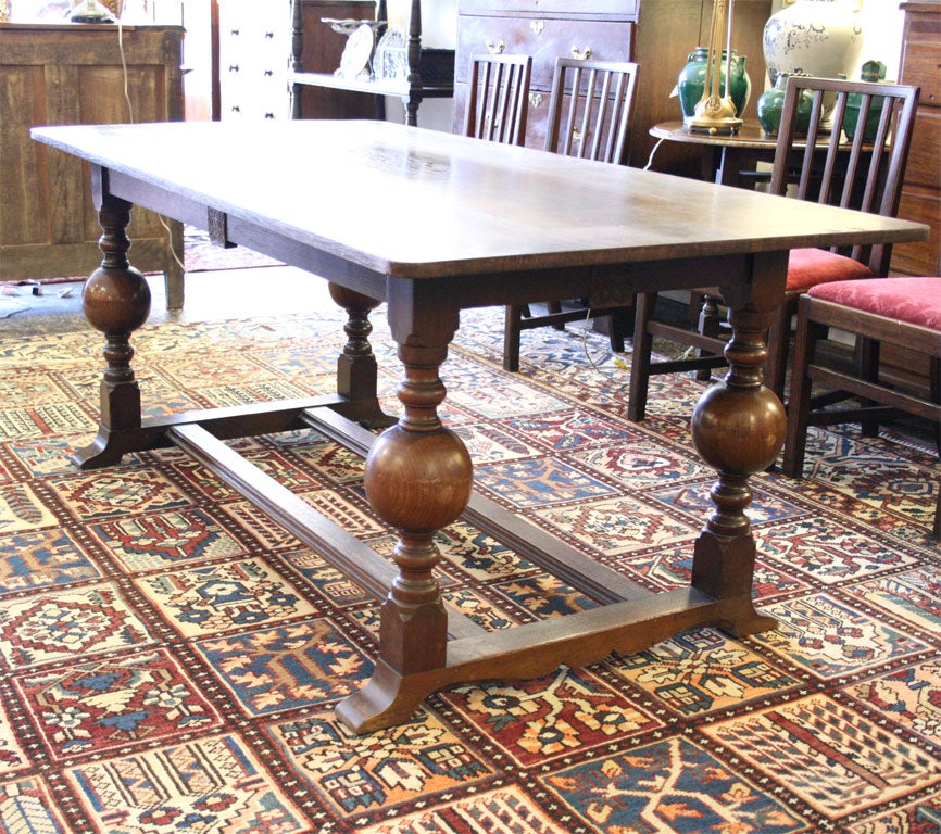 20th Century Oak Dining Table
