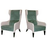 Gio Ponti Armchairs from the Hotel Parco dei Principi  Roma