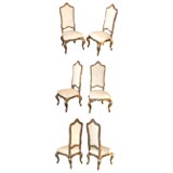 SET OF 6 PHYLLIS MORRIS HIGHBACK CHAIRS