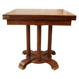 Exceptional Extendable  Rosewood Games/Dining Table