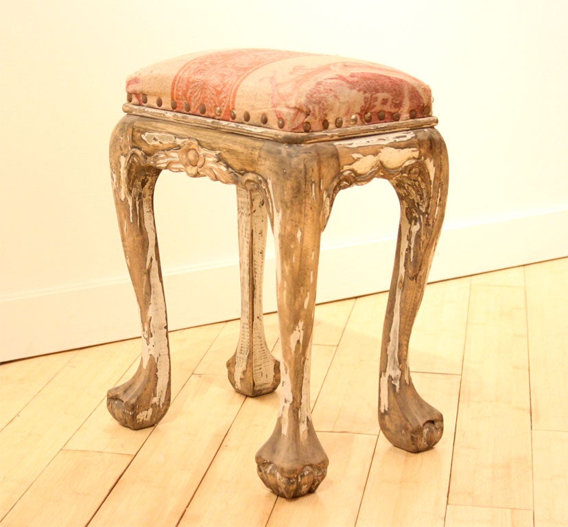Small Stool from Expatriate Quarters of Tianjin In Excellent Condition In Chicago, IL