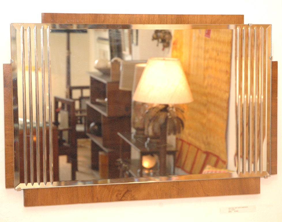Vintage Årt Deco Mirror