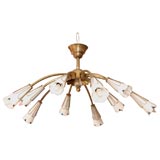Very romantic yet modern,  french 1950
s chandelier