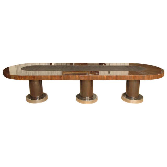 Racetrack Dining Table - 16 For Sale on 1stDibs