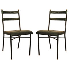 Pair of Adnet Side Chairs