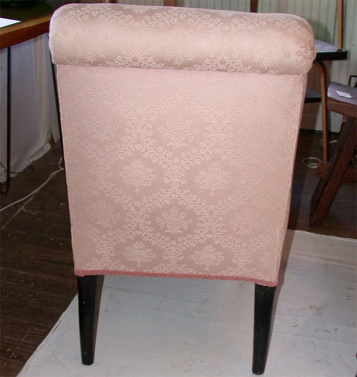 19th Century Pair Slipper Chairs
