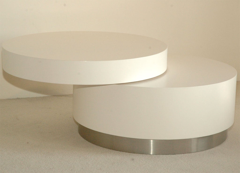 Swivel Coffee Table by Twentieth Modern
