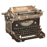 Antique Mercedes Typewriter