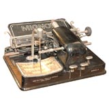 Portable typewriter MIGNON