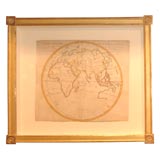 Antique Eastern Hemisphere map