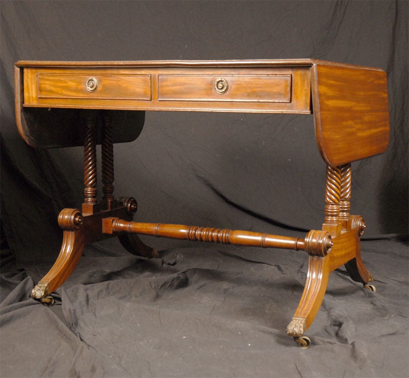 Regency Period Mahogany Sofa Table, c. 1820