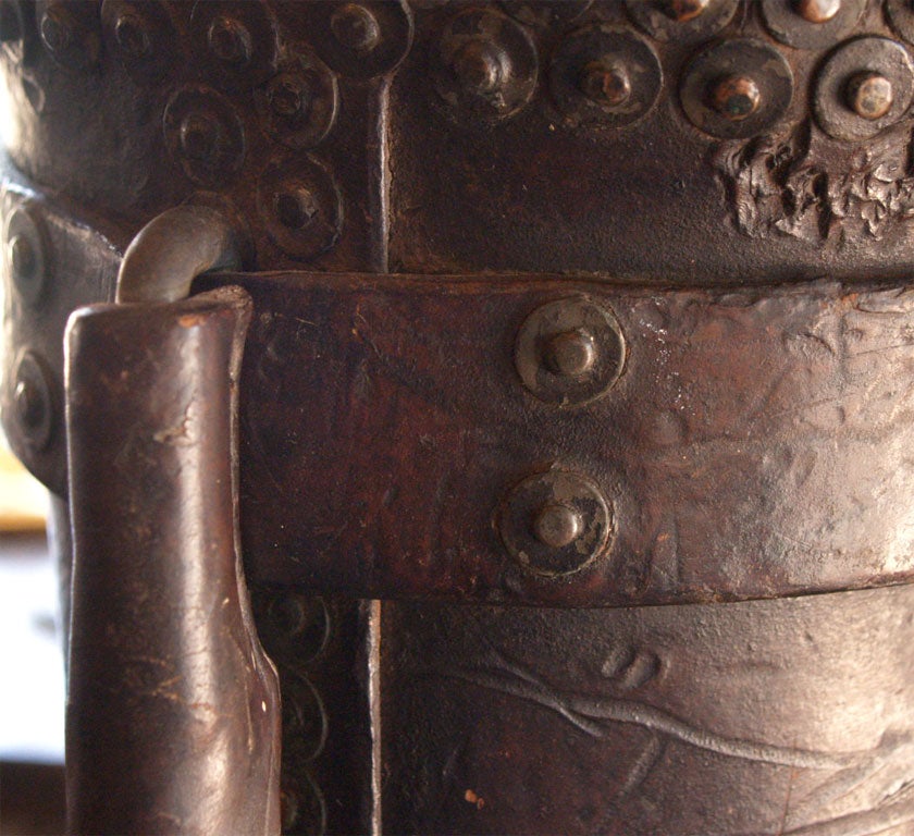 Leather Fire Water Bucket 2