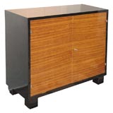 Hungarian Modernist Zebrawood Cabinet