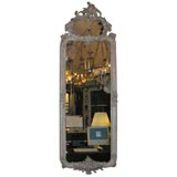 A French Rococo Style Looking Glass
