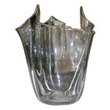 Vintage Alfredo Barbini Fazzoletto Vase