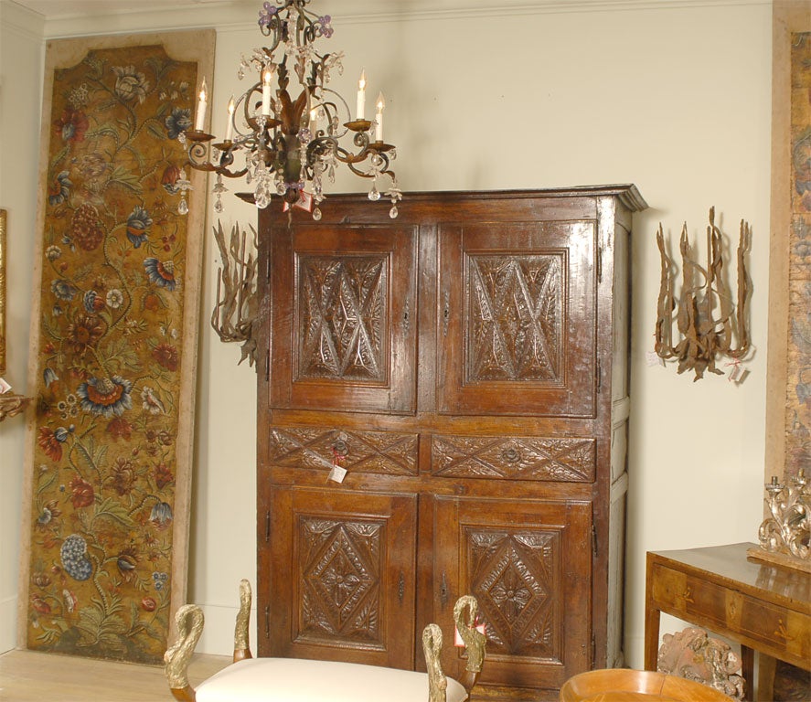 Painted Leather Panels