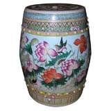 Chinese Handpainted Garden Seat