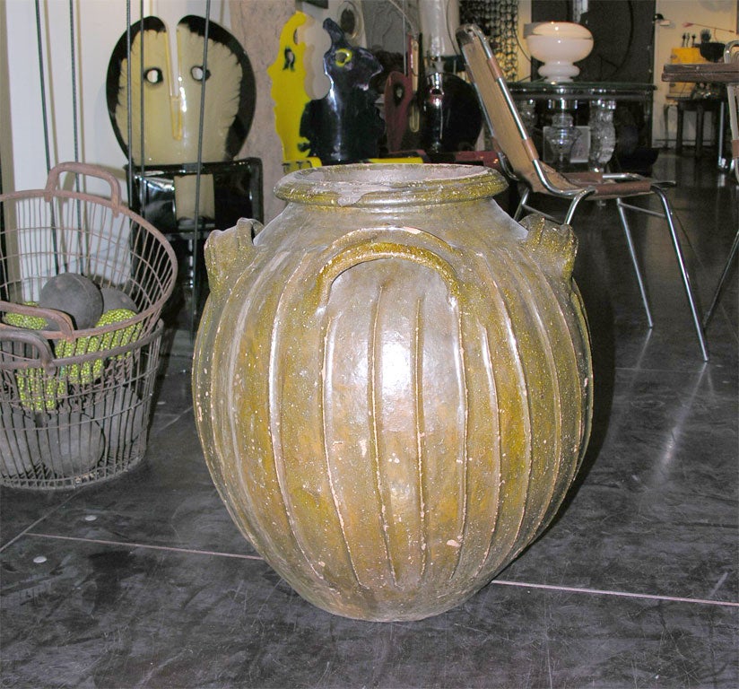 19th Century French Walnut Oil Vessel