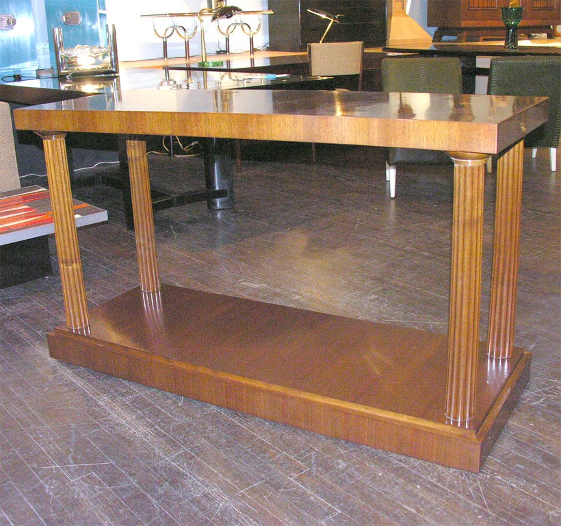 Rare Console Table by T.H. Robsjohn-Gibbings for Saridis