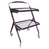 2-Tier Serving Cart by Cesare Lacca