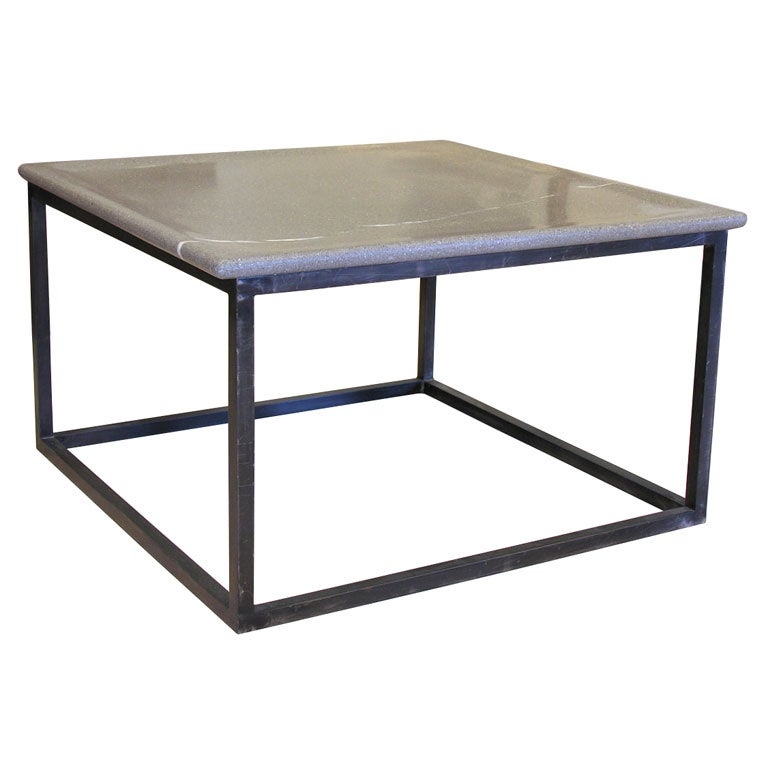 Lucca Custom Stone Dish-Top Tables For Sale