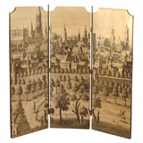 French Cityscape Panels
